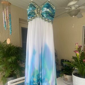 Strapless Prom Dress